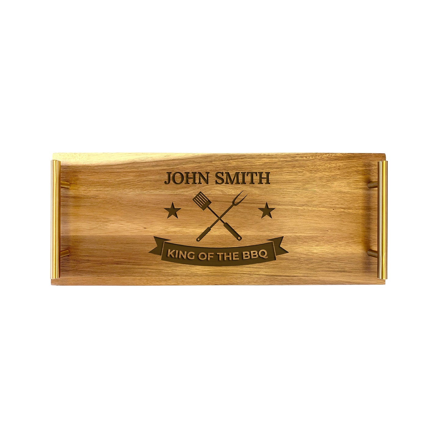Engraved Kitchenware - Engraved Design: King of the BBQ - Serving Board Small