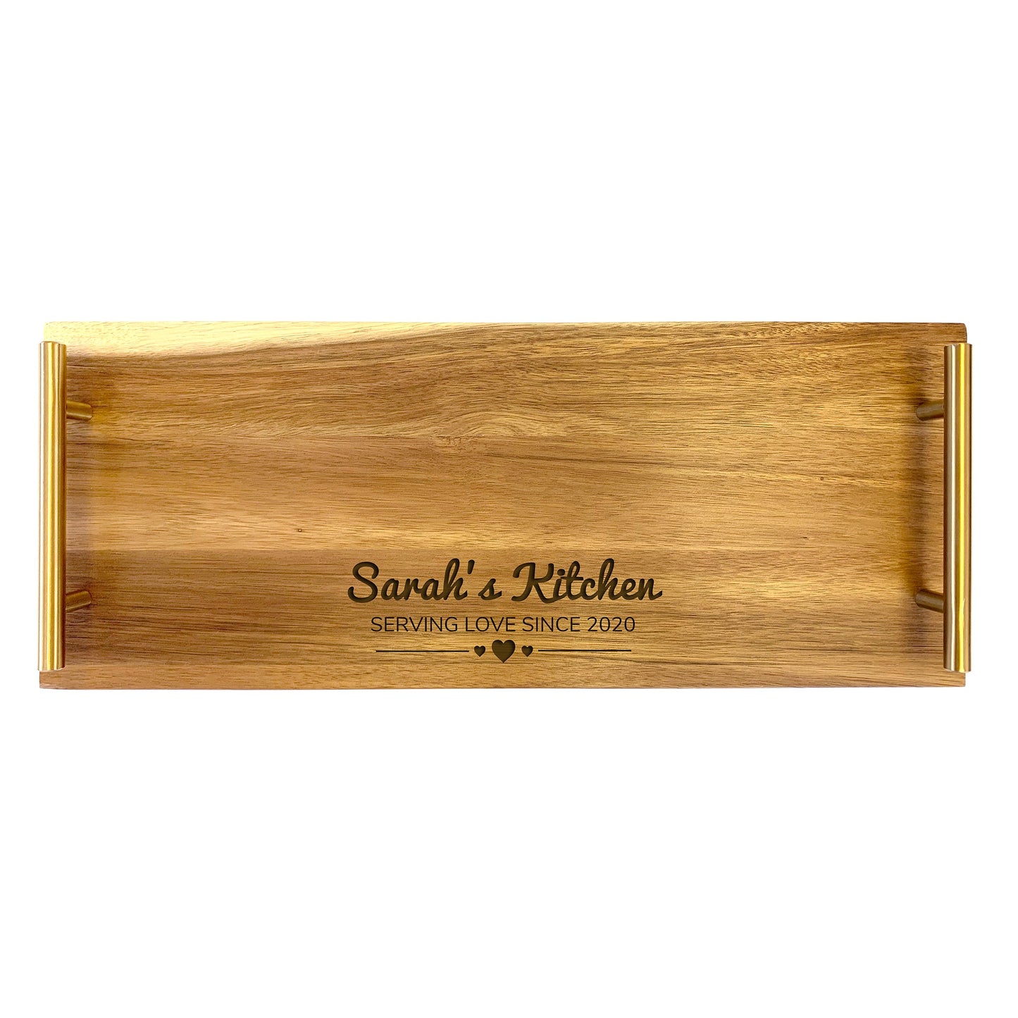 Engraved Serving Board - with Design Kitchen Love