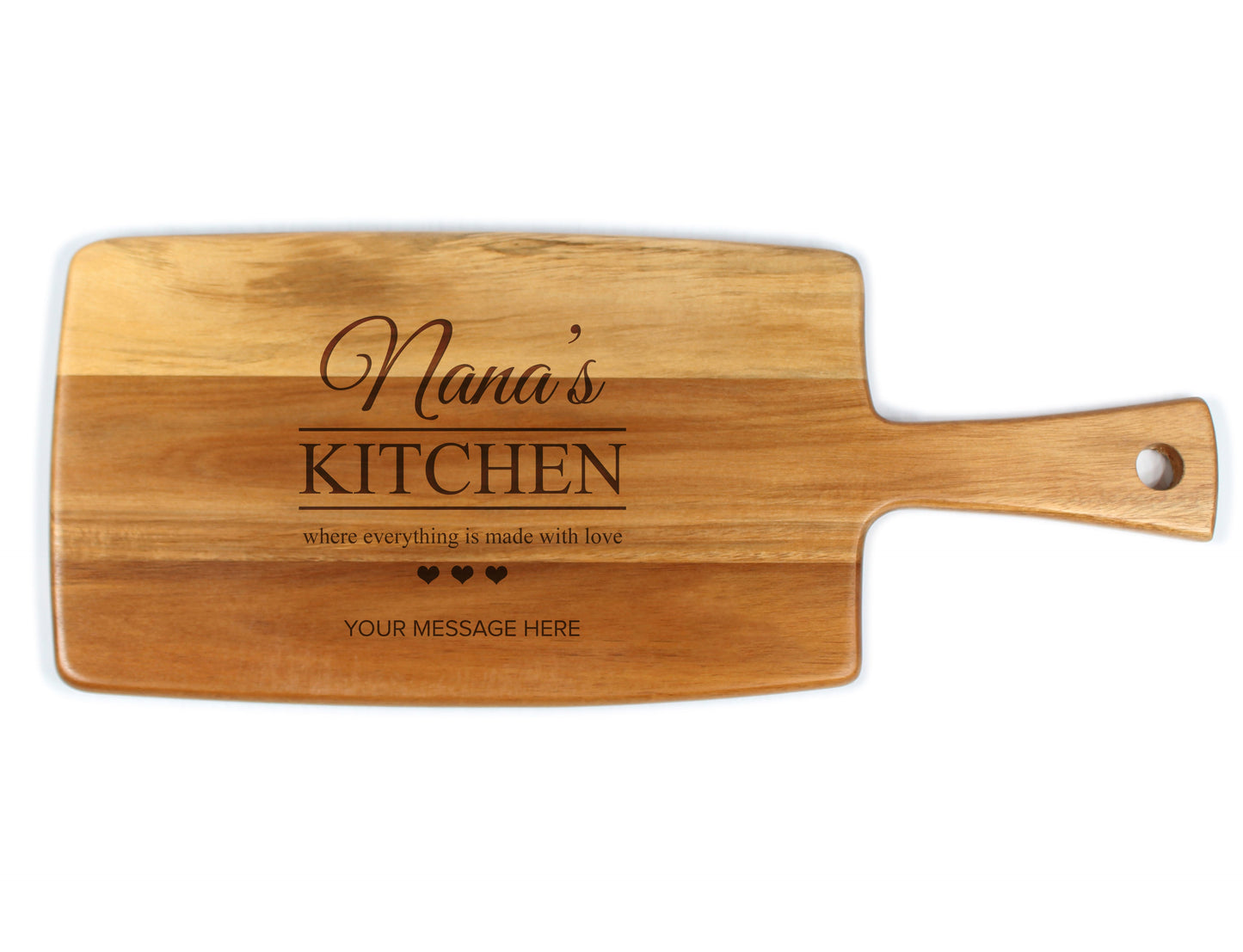 Engraved Cheese Board - with Design Kitchen