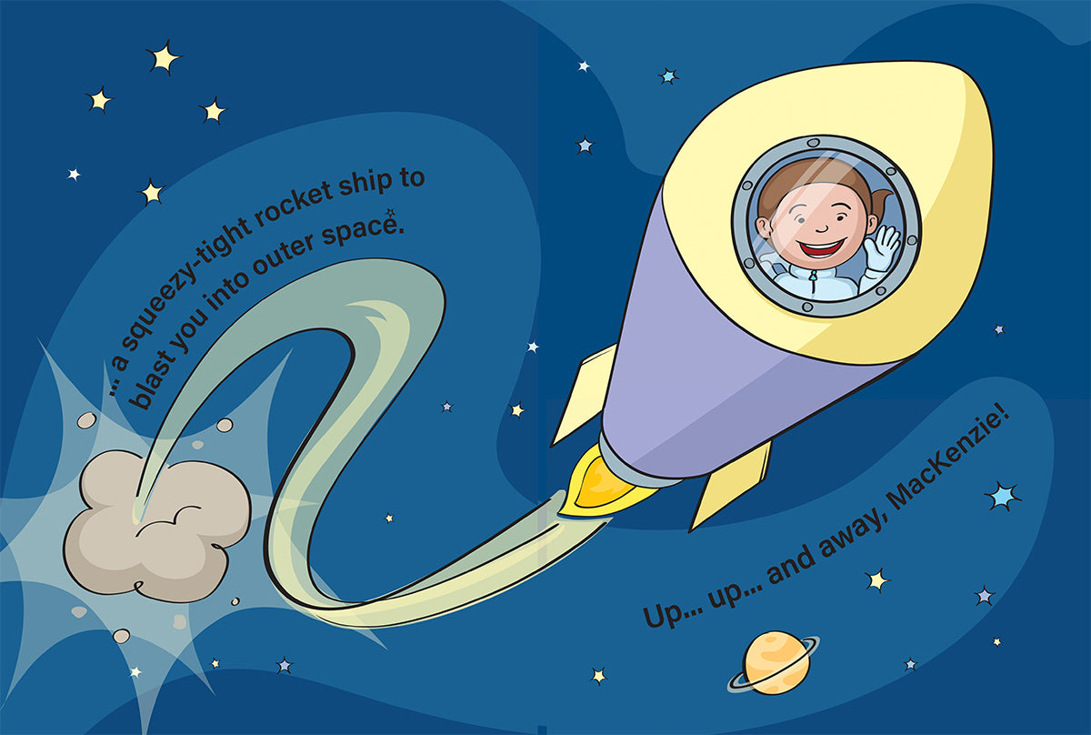 Storybook to make your kid the hero of the story.  Children's book story: Happy Birthday