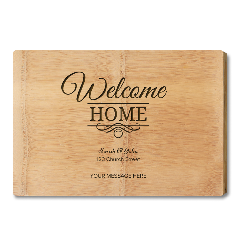 Engraved Kitchenware - Engraved Design: Welcome Premium