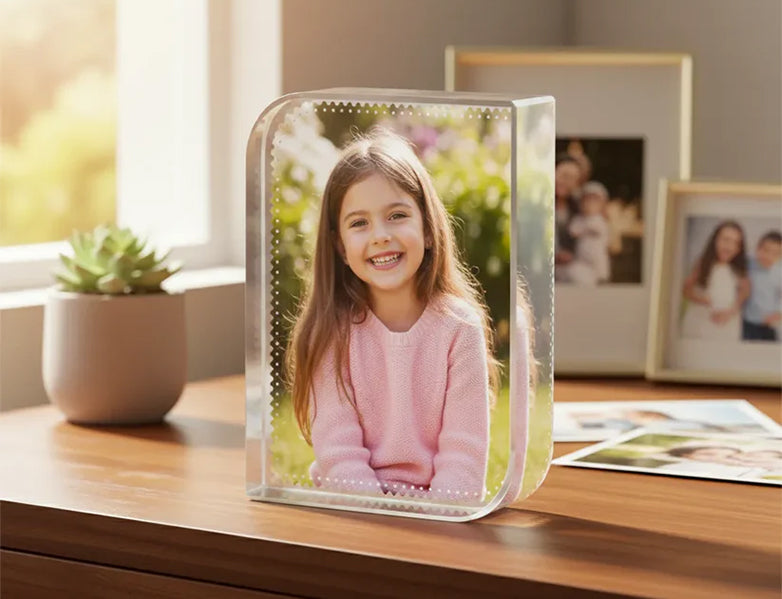 Glass Photo Blocks