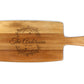 Engraved Cheese Board - with Design Wreath