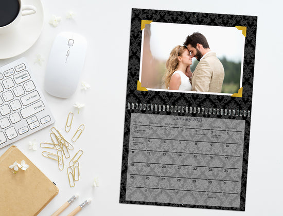 Personalised Photo Calendars on display