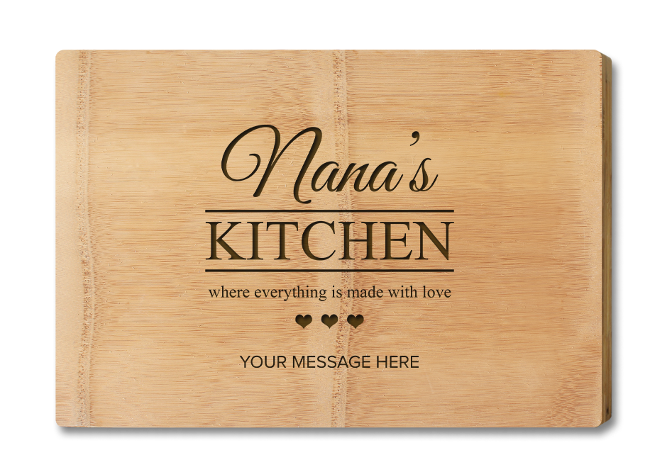 Engraved Cutting Board - with Design Kitchen