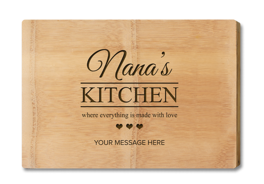 Engraved Cutting Board - with Design Kitchen