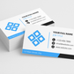 Simple business card design available from just 50 cards, Made in Australia