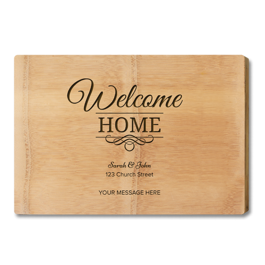Engraved Kitchenware - Engraved Design: Welcome Premium