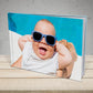 A Classic Hard Cover Photo Book-Standard on display. Great as a newborn photo album, travel photo book or family album.