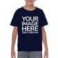 Custom Navy Blue Kid's T-Shirt - custom t shirts youth