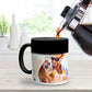 Custom Magic Mug - magically changing colour when pouring in hot drink