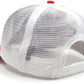 White-Red Custom Baseball Cap