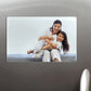 Custom Porcelain Picture magnet displayed on fridge