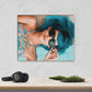 Wood Panel Print hanging on wall