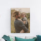 Portrait Photo printed on Wood and hanging on the wall