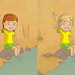 Storybook to make your kid the hero of the story.  Children's book story: Australia - Girl